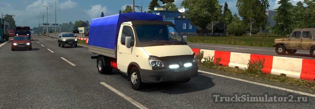 Euro truck simulator 2 моды газель скачать