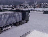 Зимний мод ETS2
