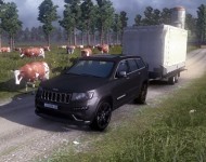 Jeep Grand Cherokee SRT8 для игры Euro Truck Simulator 2