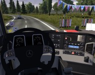 Mercedes Actros MP4 - салон