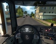Mercedes Antos 1840 - интерьер