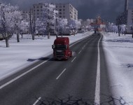 Зимний мод для ETS2