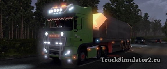 Тюнинг мод DAF XF Euro 6
