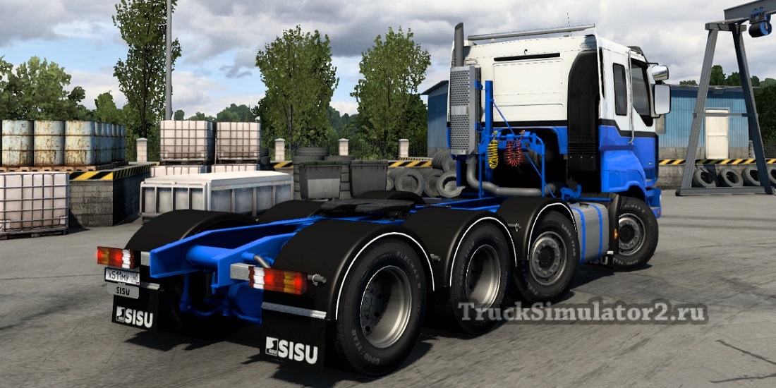 SISU R500, C500, C600 Series Truck v1.2.7 (1.47.x) for ETS2 in 2023