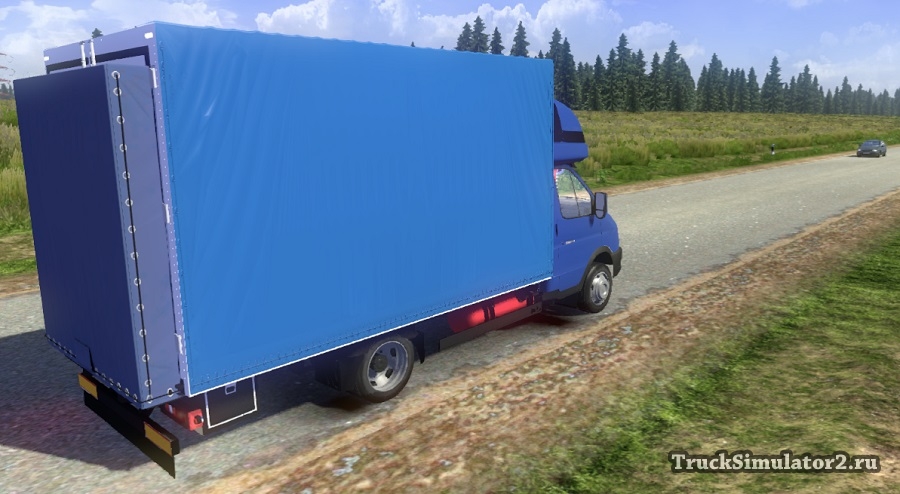 Прицеп Caravan - дом на колёсах в Euro Truck Simulator 2