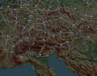 Цветная карта Европы