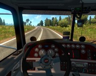 Peterbilt 386 - интерьер
