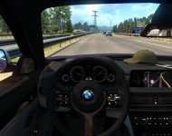 BMW X6 M - интерьер салона