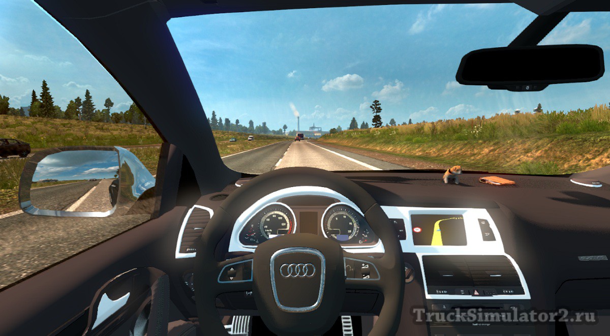 Audi Q7 - кроссовер для Euro Truck Simulator 2 1.22 - 1.25