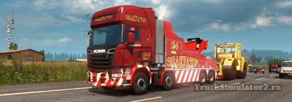 Scania Streamline / Эвакуатор