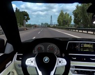 BMW 750LD - интерьер