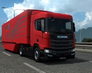 Аэродинамический полуприцеп Scania