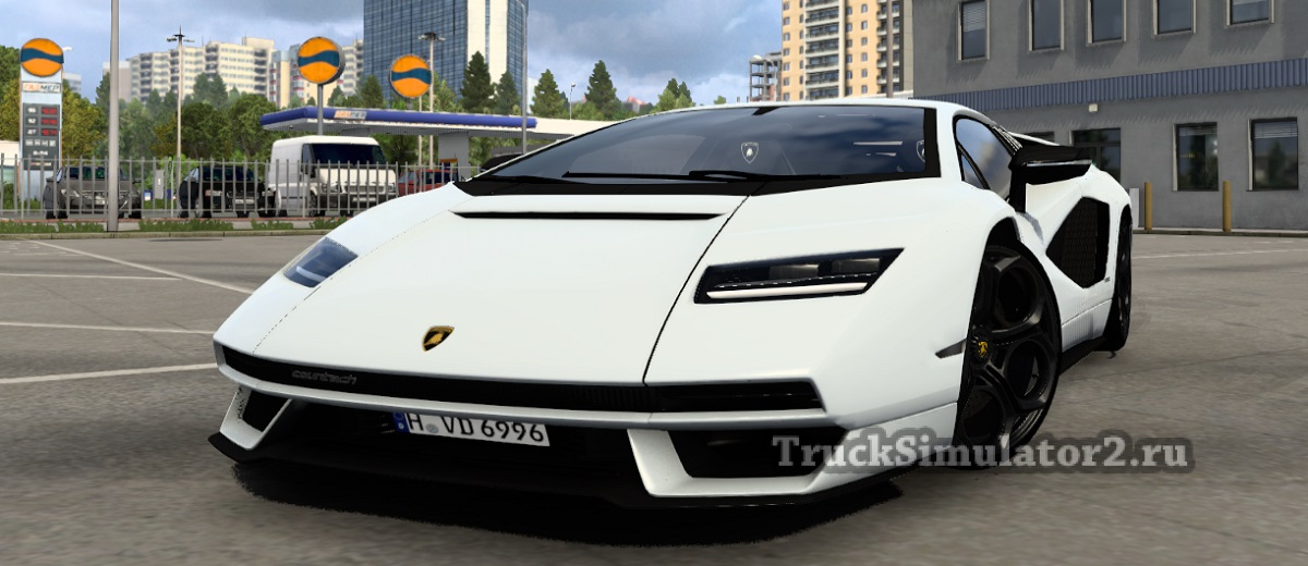 Lamborghini Countach LPI для Euro Truck Simulator